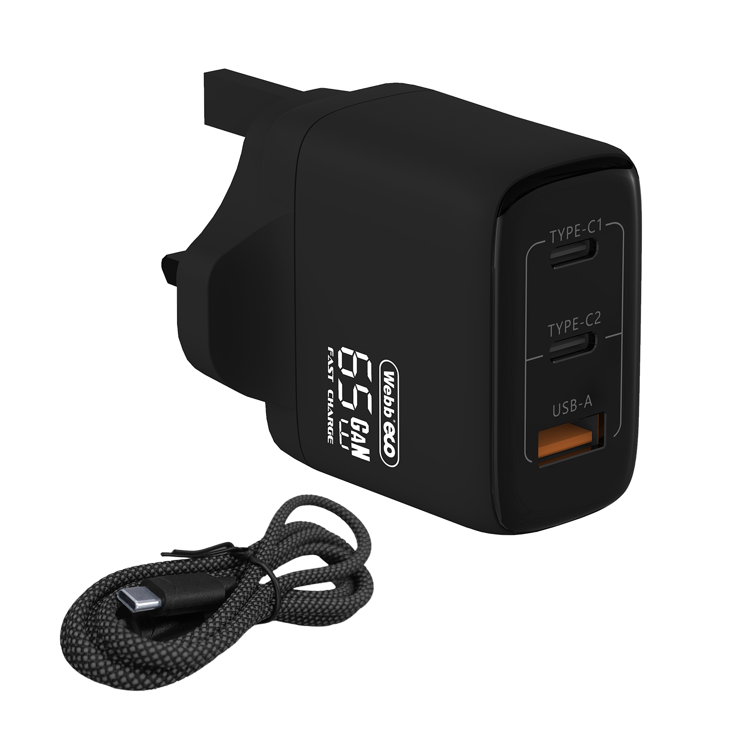 Webb Eco X-Series USB-C Twin Charger